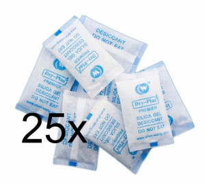 Żel Krzemionkowy Osuszacz Woreczki 1g 25szt.