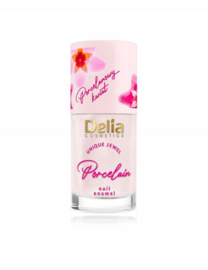 Delia Porcelanowy Kwiat Lakier Do Paznokci 2W1 04