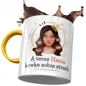Kubek Żółty dla Hani Hanny Koleżanki