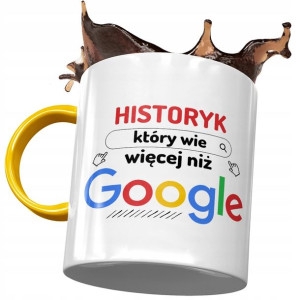 Kubek Żółty Dla Historyka Wie Więcej Niż Google