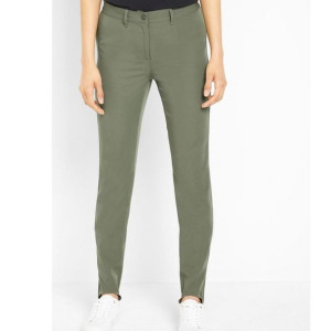 Bonprix Khaki Spodnie Narciarki Zapiętki Rurki Zwężane Nogawki 40-42 918691