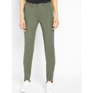 Bonprix Khaki Spodnie Narciarki Zapiętki Rurki Zwężane Nogawki 46-48 918691