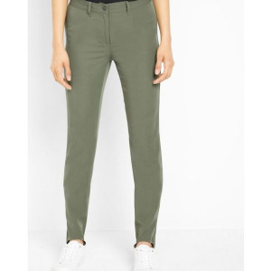 Bonprix Khaki Spodnie Narciarki Zapiętki Rurki Zwężane Nogawki 56-58 918691