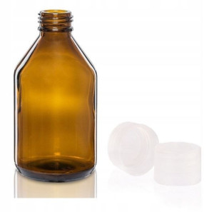 Butelka Szklana Brązowa Słoik 150mL + Nakrętka