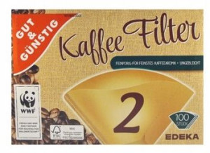 Filterki do Kawy Filtry Sączki Coffee Fil 100szt.