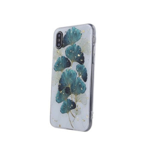 Etui Gold Glam Samsung S22+ Listki