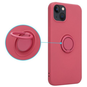 Etui Silicon Ring Do Iphone 13 Pro Jasno Czerwony