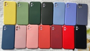Etui Soft Silicone Iphone 12 (6,1) C. Szare