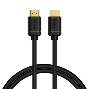 Kabel Baseus Hdmi 2.0, 4k 30hz 3d, Hdr 18gps 1m Black