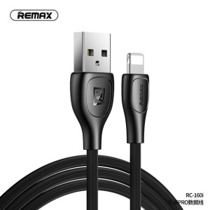 Kabel Iphone 5/6 1m Remax Lesu Pro Czarny Rc-160i 2.1a