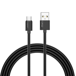 Kabel T-phox Nets Type-c Black 2.4a ; Pvc ; 2m