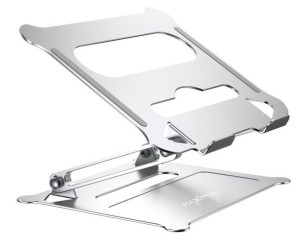 Maxximus Fold Pro Laptop Stand Silver/srebrny, Regulowana Podstawka