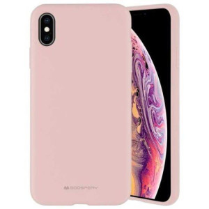 Mercury Silicone Case Sam A42 5g Pink Sand / Pudrowy Róż