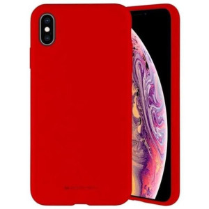 Mercury Silicone Case Samsung A13 5g Red / Czerwony