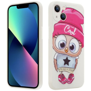 Mx Owl Cool Iphone 13 Pro Max Beige / Beżowy
