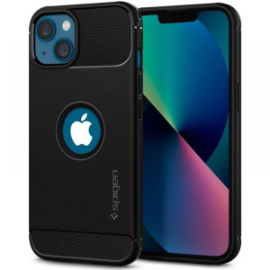 Spigen Rugged Armor Iphone 13 Matte Black