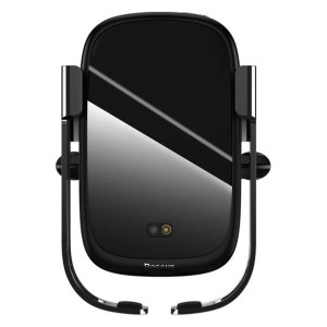 Uchwyt Baseus Rock Electric Wireless Ładowanie Indukcyjne, Black