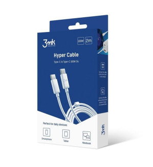 3mk Kabel Hyper Type-c/type-c 2m 100w 5a