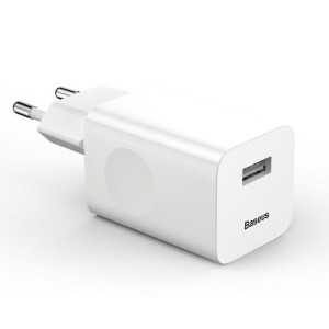 Adapter Sieciowy Baseus Quick Charger White