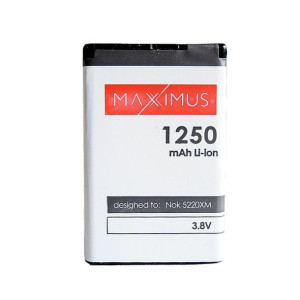 Bat Maxximus Nokia 5220xm 1250mah Li-ion Bl-5ct