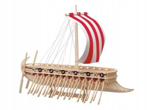 Galera Fenicka składanka drewniana puzzle 3D P130