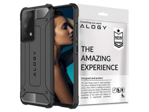 Etui Alogy Hard Armor Do Samsung Galaxy S21 Ultra Szare