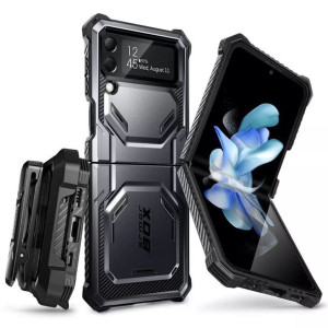 Etui Obudowa Supcase Iblsn Armorbox Do Samsung Galaxy Z Flip 4 Black
