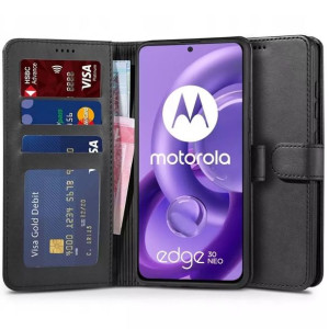 Etui Portfel Wallet Do Motorola Edge 30 Neo Black