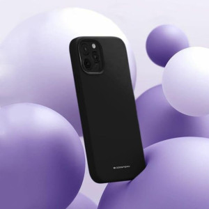 Etui Mercury Silicone Do Apple Iphone 11 Pro Max Czarny