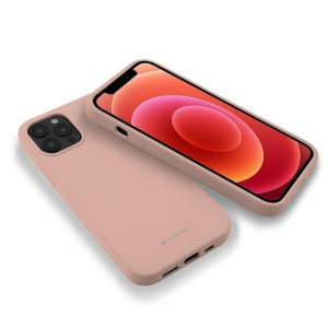 Etui Mercury Silicone Do Apple Iphone 13 Pro Różowo Piaskowy