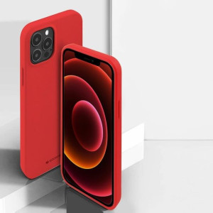 Etui Mercury Soft Feeling Do Apple Iphone 13 Pro Czerwony