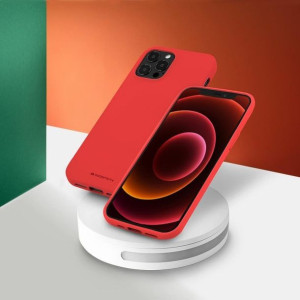 Etui Mercury Soft Feeling Do Samsung S20+ Czerwony