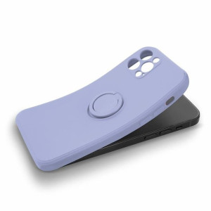 Etui Finger Ring Do Samsung A03s Fioletowy