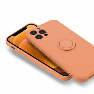 Etui Finger Ring Do Samsung S21 Pomarańczowy