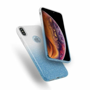 Etui Glitter Do Xiaomi Redmi 4a Srebrno Niebieski