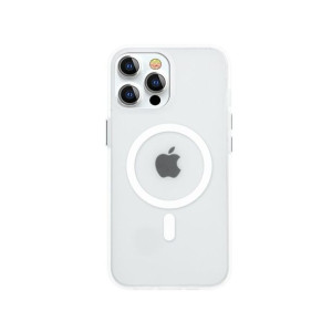 Etui Kingxbar Pqy Elegant Magsafe Apple Iphone 13 Biały
