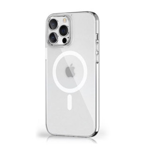 Etui Kingxbar Pqy Gradient Magsafe Apple Iphone 13 Pro Max Przezroczysty
