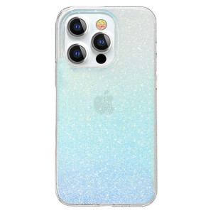 Etui Kingxbar Streamer Apple Iphone 13 Pro Niebieski (glitter)
