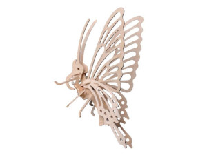 Motyl składanka drewniana puzzle 3D E022