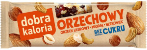 Baton orzechowy Orzech Laskowy Migdał Nerkowiec 23 g Dobra Kaloria - batoni