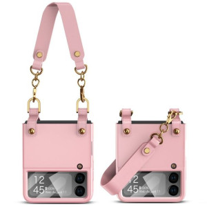Etui Tech-protect Icon Chain Samsung Galaxy Z Flip 4 Rose Gold