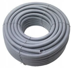 Rura Karbowana Peszel 20mm/10mb Szary Elmark