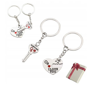 Breloczki Z Napisem I Love You Dla Par Zestaw