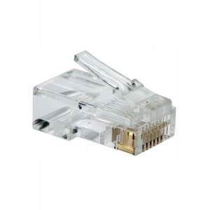 Wtyk Wtyczki Telefoniczny Rj45 8p8c Pozłacane 10x