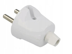Wtyczka Prosta Wt-20 Plastrol W-10106 Biały