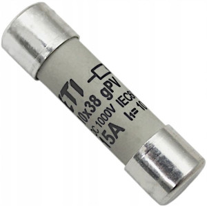 Eti Wkładka Topikowa Cylindryczna 10x38 15a 1000v