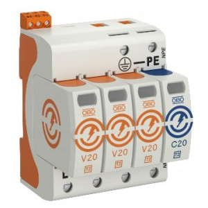 Ogranicznik Obo C Typ 2 3p+n 40ka 280v 5095333