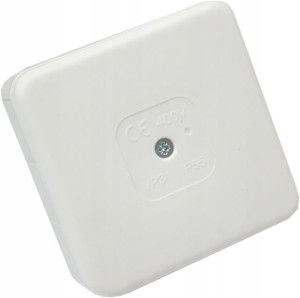 Puszka Hermetyczna 85x85x37mm Ip55 031-01 Biała