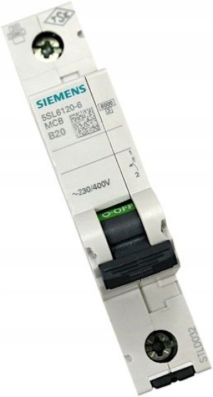 Siemens Wyłącznik Nadprądowy 1p C16a 6ka 5sl6116-7