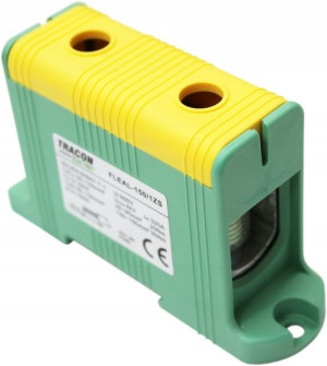 Tracon Złączka Szynowa 35-150mm² Żółto-zielona